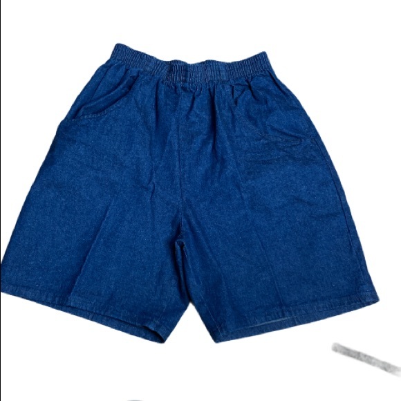 Vintage Pants - Vintage Denim High-Rise Shorts - 8